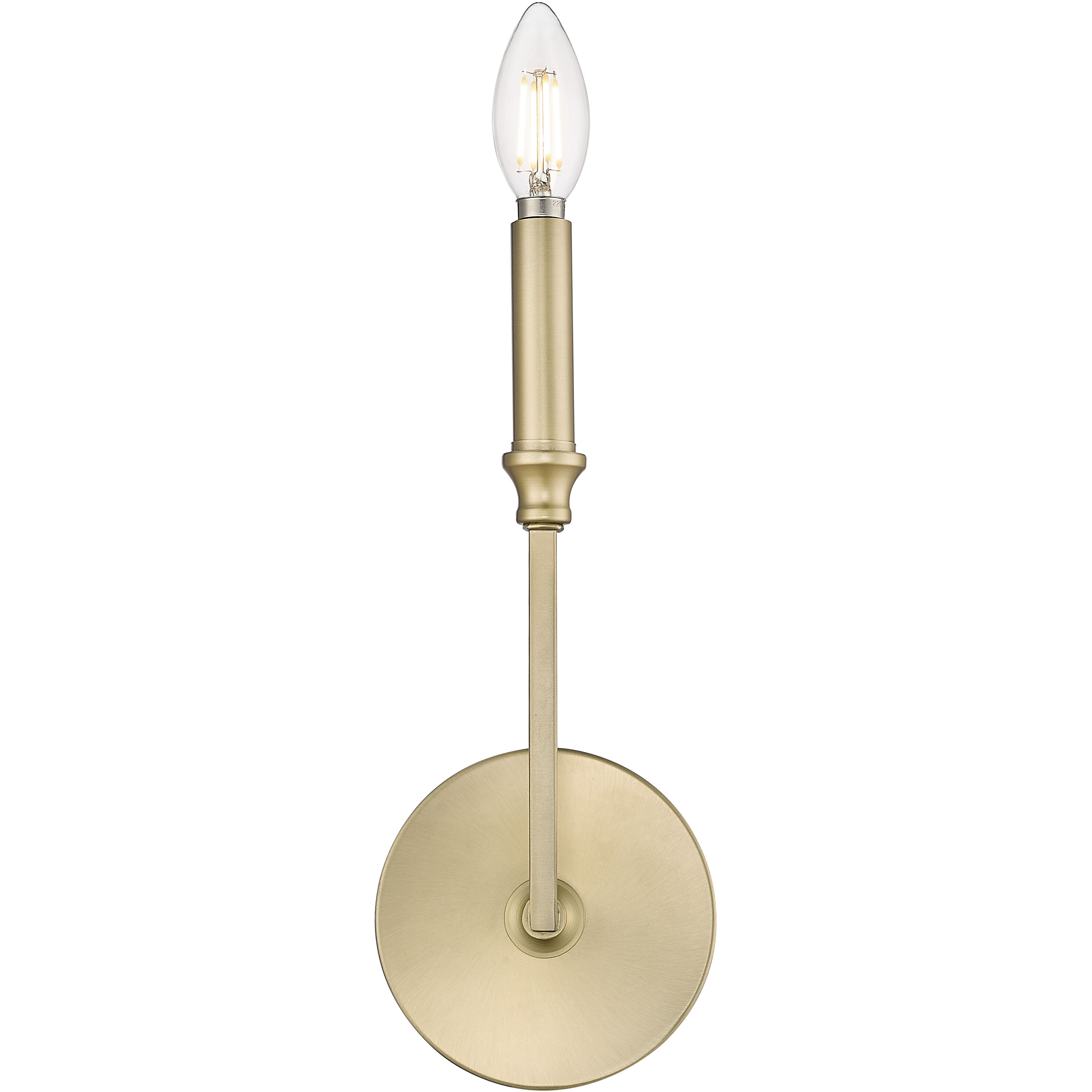 Azara Wall Sconce Wall Light in Vintage Brass
