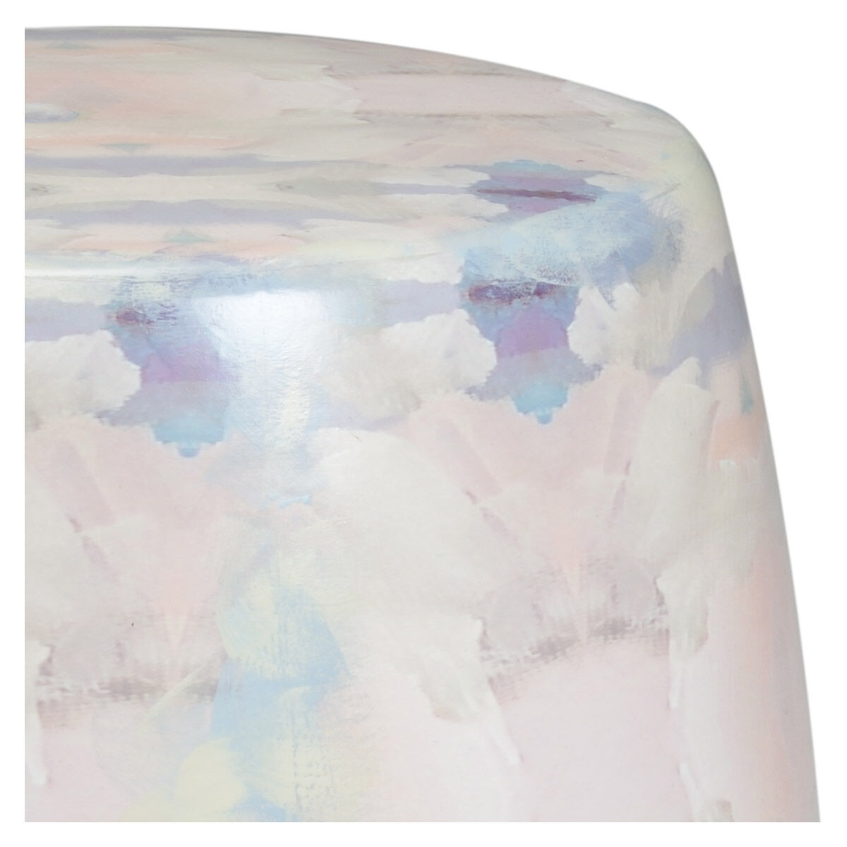 Laura Park Designs 18 inch Multicolor/Decal Garden Seat