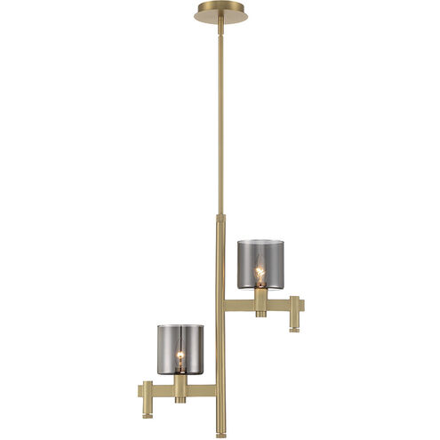 Decato 2 Light 5.5 inch Gold Chandelier Ceiling Light