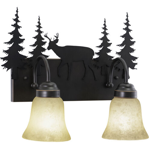 Bryce LED 16.75 inch Burnished Bronze Bathroom Light Wall Light