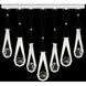 Aria 14 Light 60 inch White Pendant Ceiling Light