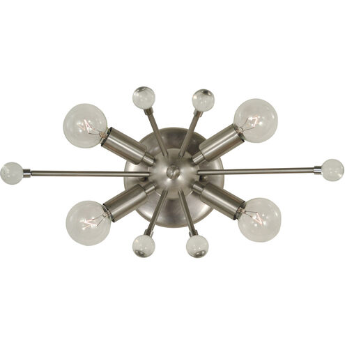 Supernova 4 Light 15 inch Brushed Nickel Sconce Wall Light