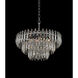 Pandoro 6 Light 21 inch Chrome Convertible Pendant Ceiling Light in Firenze Clear