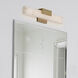 Cadiz LED 19.75 inch Heritage Brass Bath Light Wall Light