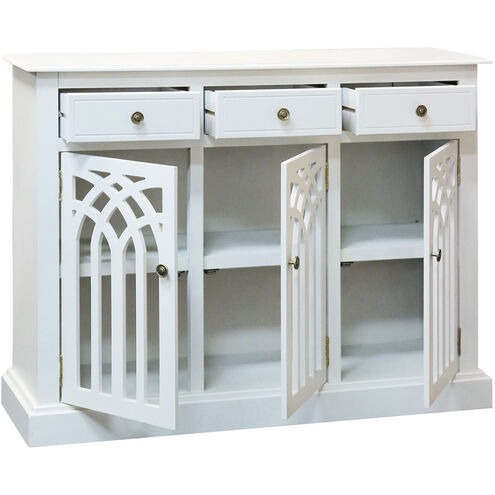 Cameron White Painted Cabinet 