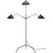 Canada 82 inch 40.00 watt Black Floor Lamp Portable Light