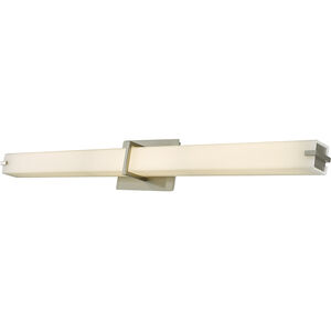 Squire LED 38 inch Brushed Nickel Bath Vanity Light Wall Light