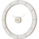 Ivory Halo 35.38 X 35.38 inch Wall Clock