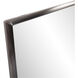 Yorkville 36 X 24 inch Brushed Titanium Vanity Mirror