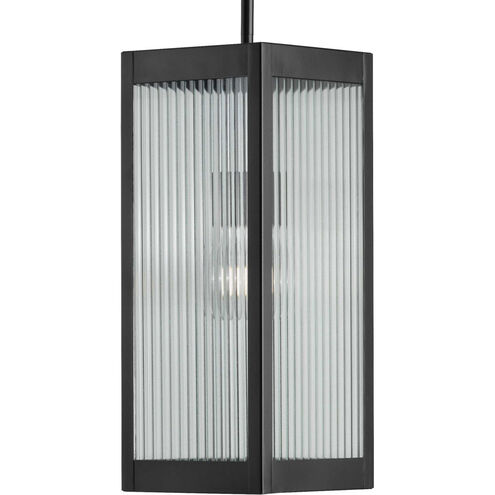 Felton 1 Light 7 inch Matte Black Outdoor Hanging Lantern