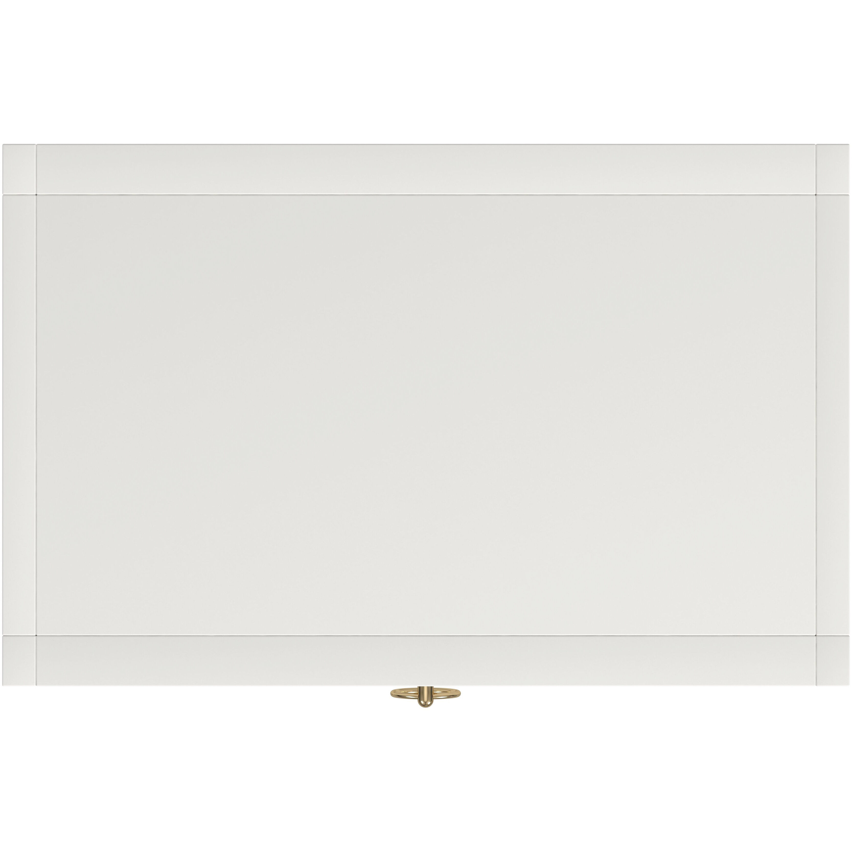 Lark 3 Drawer Nightstand in White