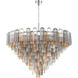 Addis 28 Light 49 inch Polished Chrome Chandelier Ceiling Light