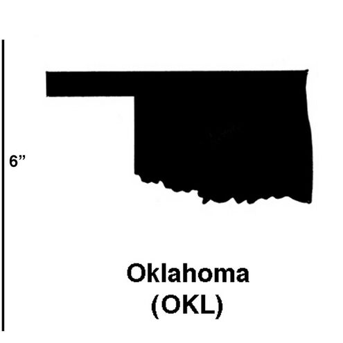 Oklahoma Copper Cookie Cutter