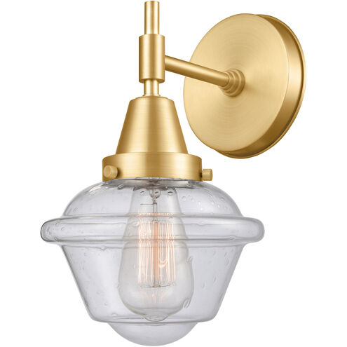 Caden 1 Light 8 inch Satin Gold Sconce Wall Light