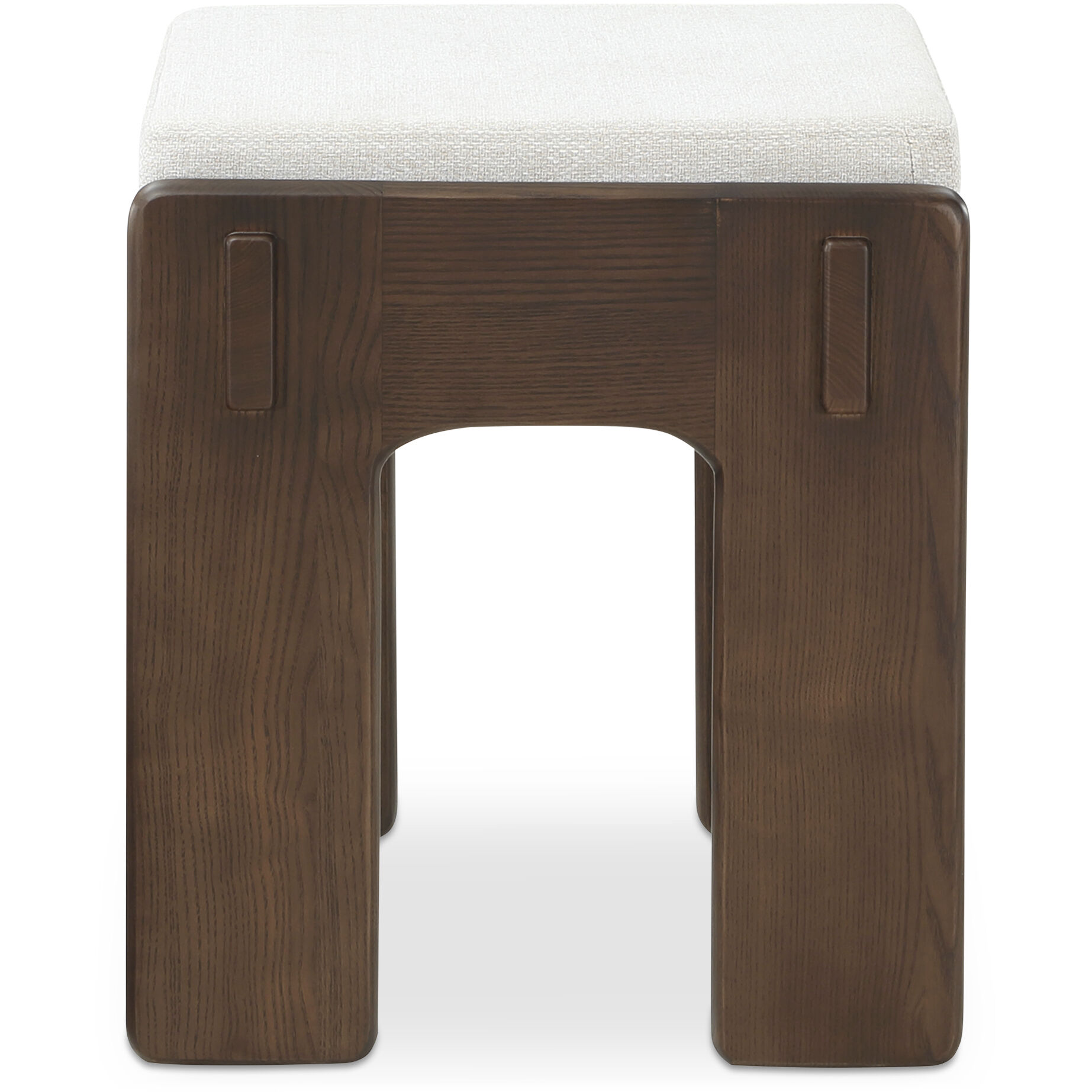 Ashby 19 inch Dark Brown Accent Stool