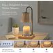 Ridgley 13.25 inch 50 watt Antique Brass Candlewarmer Lamp Portable Light, Simplee Adesso