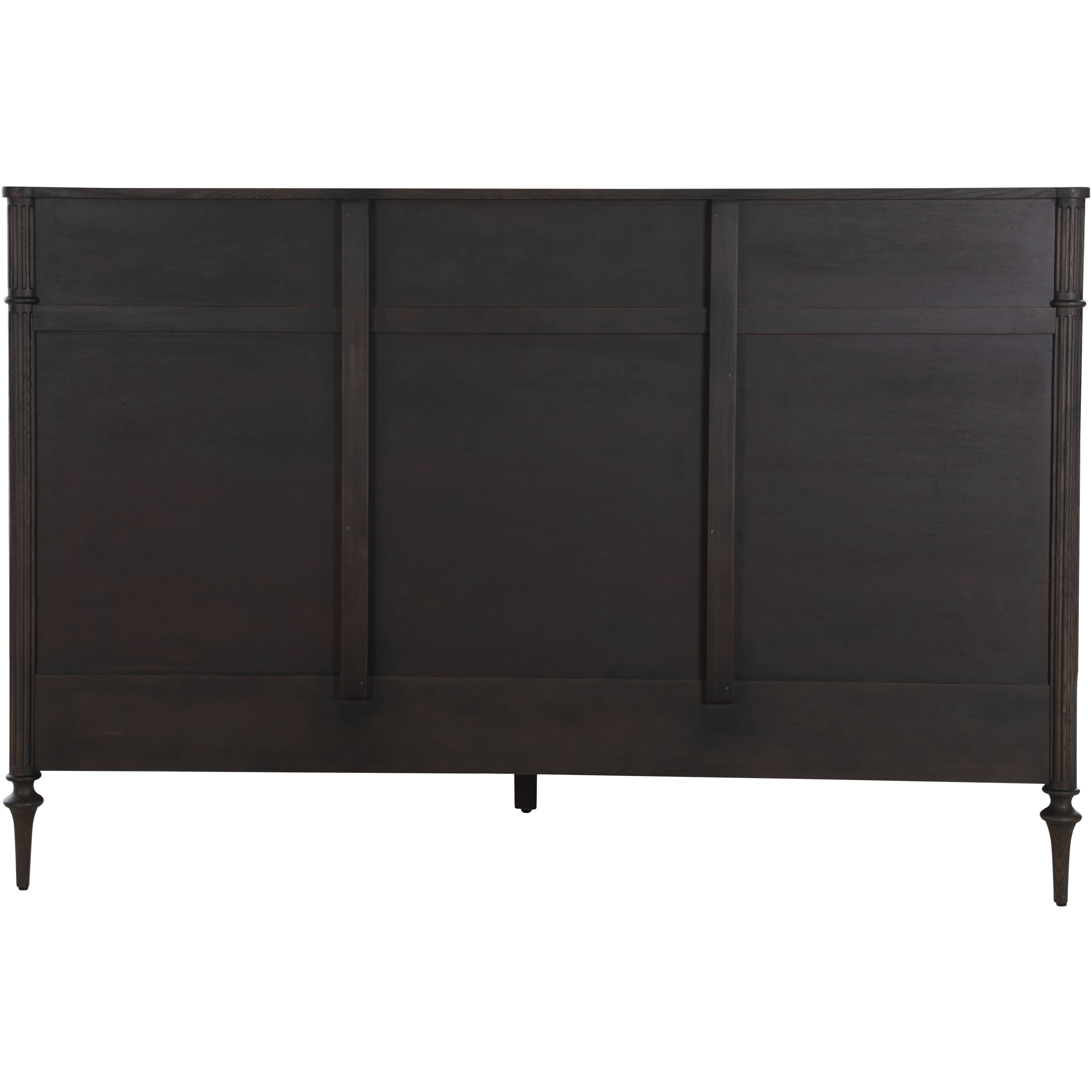 Andrea Dark Stained Oak King Bed