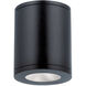 Tube Arch LED 4.88 inch Black Outdoor Flush in Spot, 85, 3500K