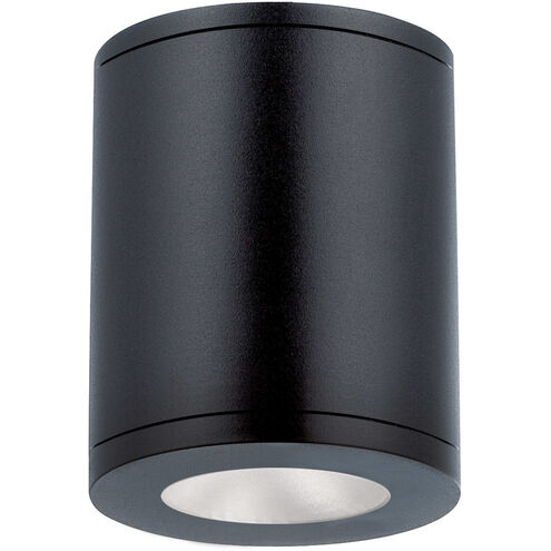 Tube Arch LED 4.88 inch Black Outdoor Flush in Spot, 85, 3500K