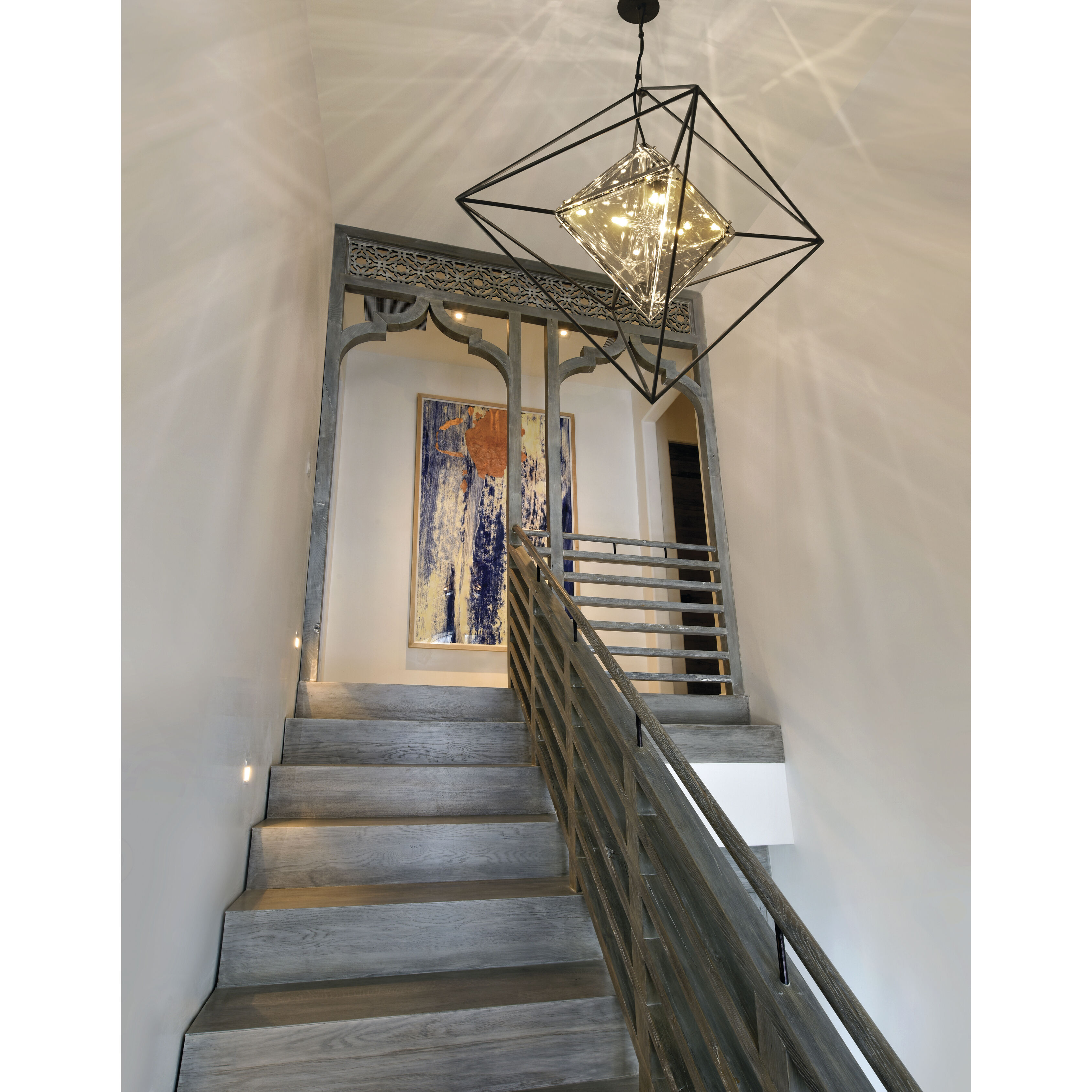 Epic 4 Light 18 inch Textured Iron Chandelier Ceiling Light