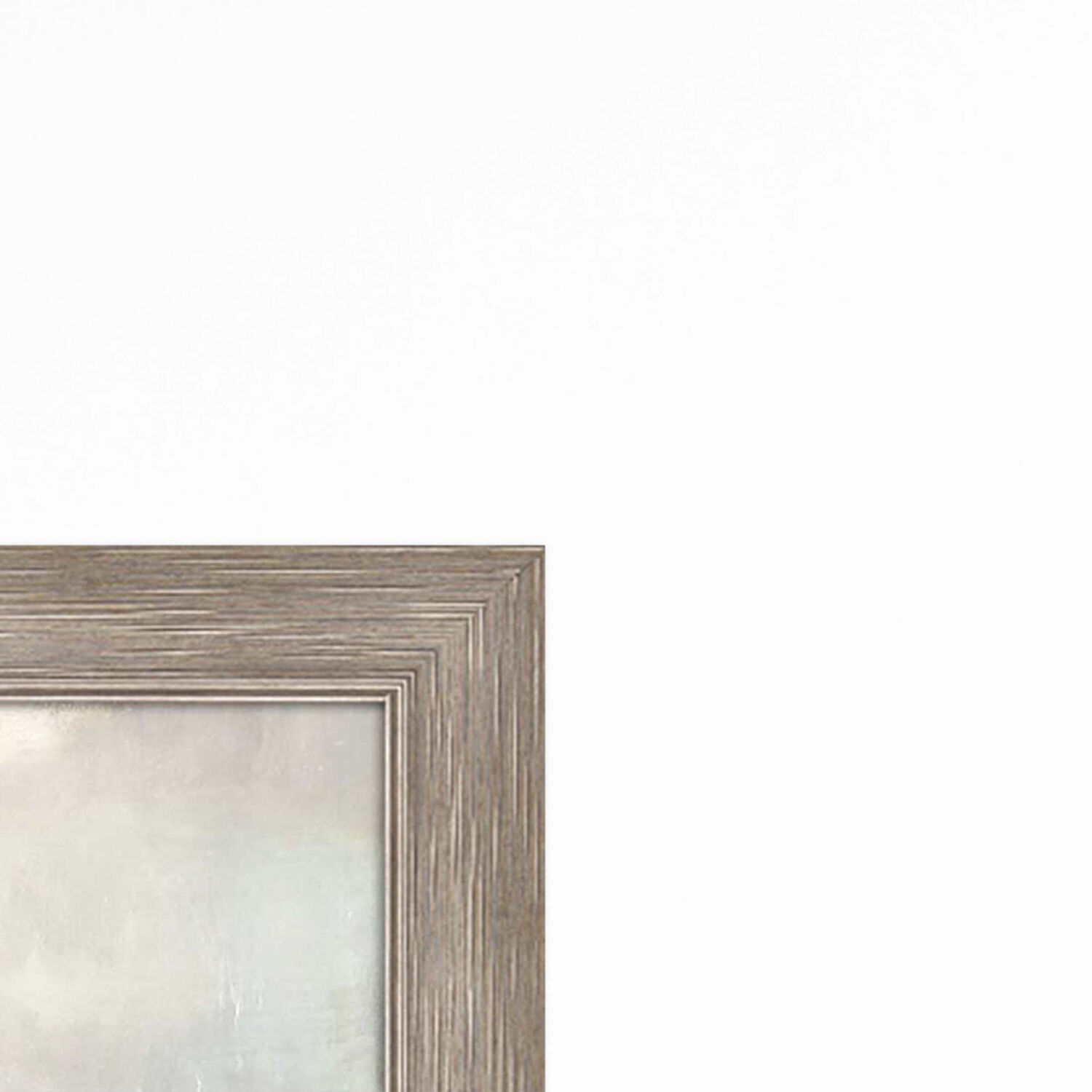 Tywyn Gray and Beige and White and Black Framed Art