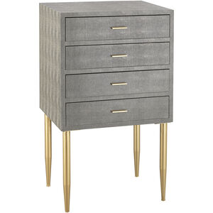Elm Point Gray with Gold Chest