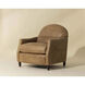 Cynthia Camel Leather Lounge Chair