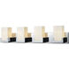 Balcony 4 Light 30 inch Polished Chrome Vanity Light Wall Light