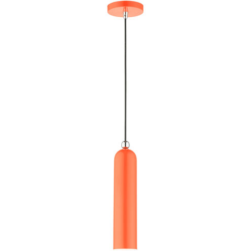 Ardmore 1 Light 5 inch Shiny Orange Pendant Ceiling Light