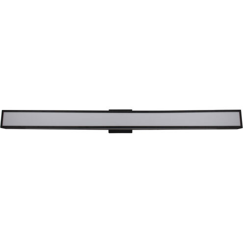 Maska LED 47 inch Matte Black Bath Vanity Wall Light