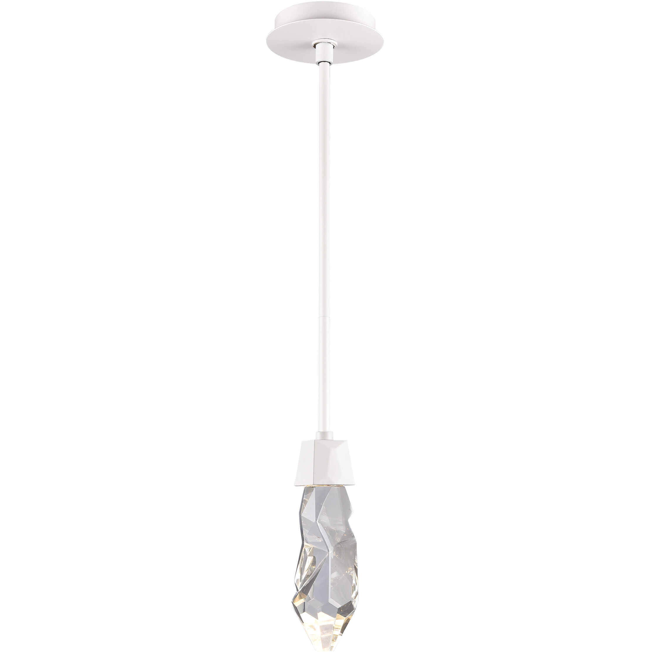 Angelus 1 Light 5.5 inch Matte White Mini Pendant Ceiling Light