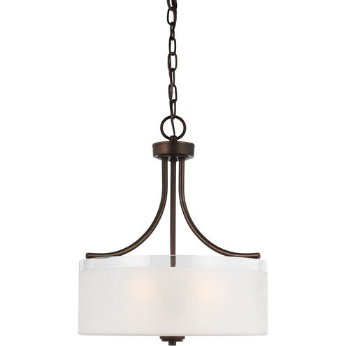 Norwood 3 Light 15.25 inch Bronze Pendant Ceiling Light
