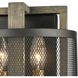 Woodbridge 2 Light 8 inch Matte Black Sconce Wall Light