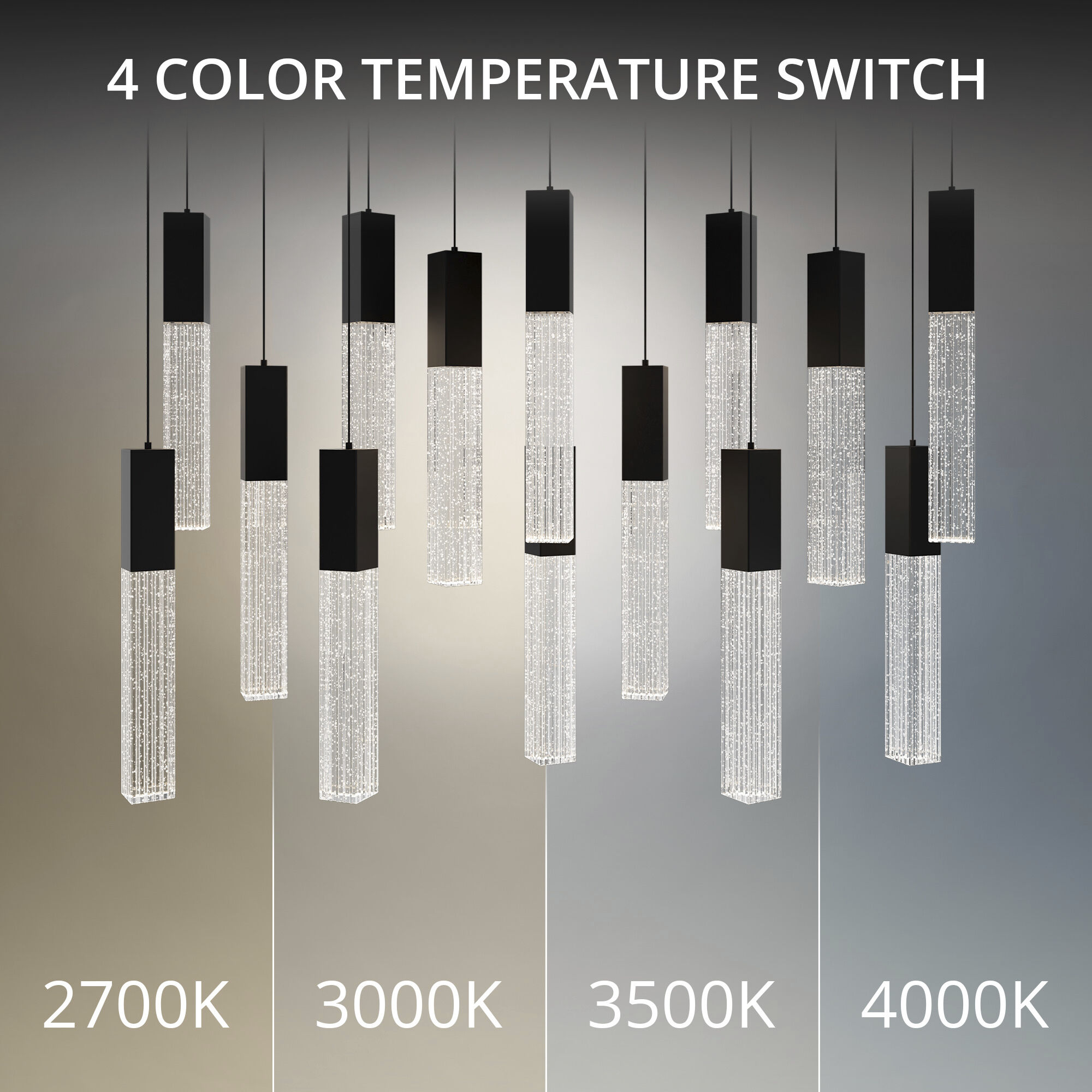 Cinema LED 9.5 inch Black Indoor Hanging Lighting Ceiling Light