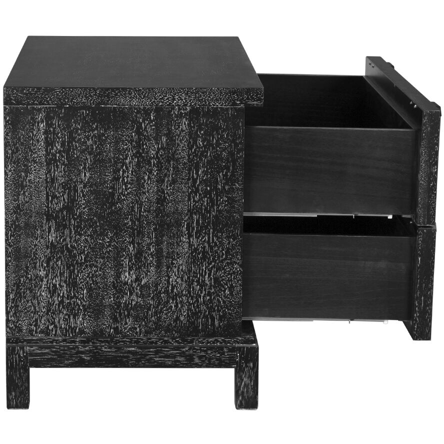 Musashi 40 X 22 inch Black Walnut Console