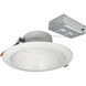 Theia Matte Powder White Recessed Downlight, Selectable CCT