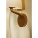 Millie 1 Light 7.28 inch Antique Brass Bathroom Wall Light