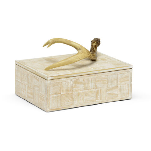 Wildwood 10 inch Whitewash Box, Small
