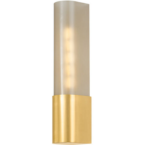 Somersville 1 Light 3.25 inch Aged Brass ADA Wall Sconce Wall Light