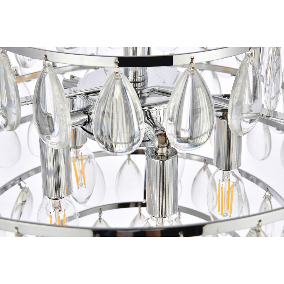 Mila 5 Light 18 inch Chrome Pendant Ceiling Light