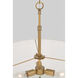 Molvene 3 Light 24 inch Legacy Brass Pendant Ceiling Light