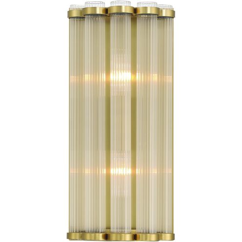 Glasbury Wall Sconce Wall Light in Gold