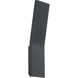 Blade Wall Sconce Wall Light in 11in., Black