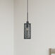 Twinewell 1 Light 5.13 inch Black Mini Pendant Ceiling Light