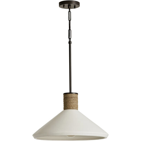 Destin 1 Light 18 inch Dark Pewter Pendant Ceiling Light