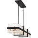 Cloud Break 12 Light 48 inch Coal Island Light Ceiling Light
