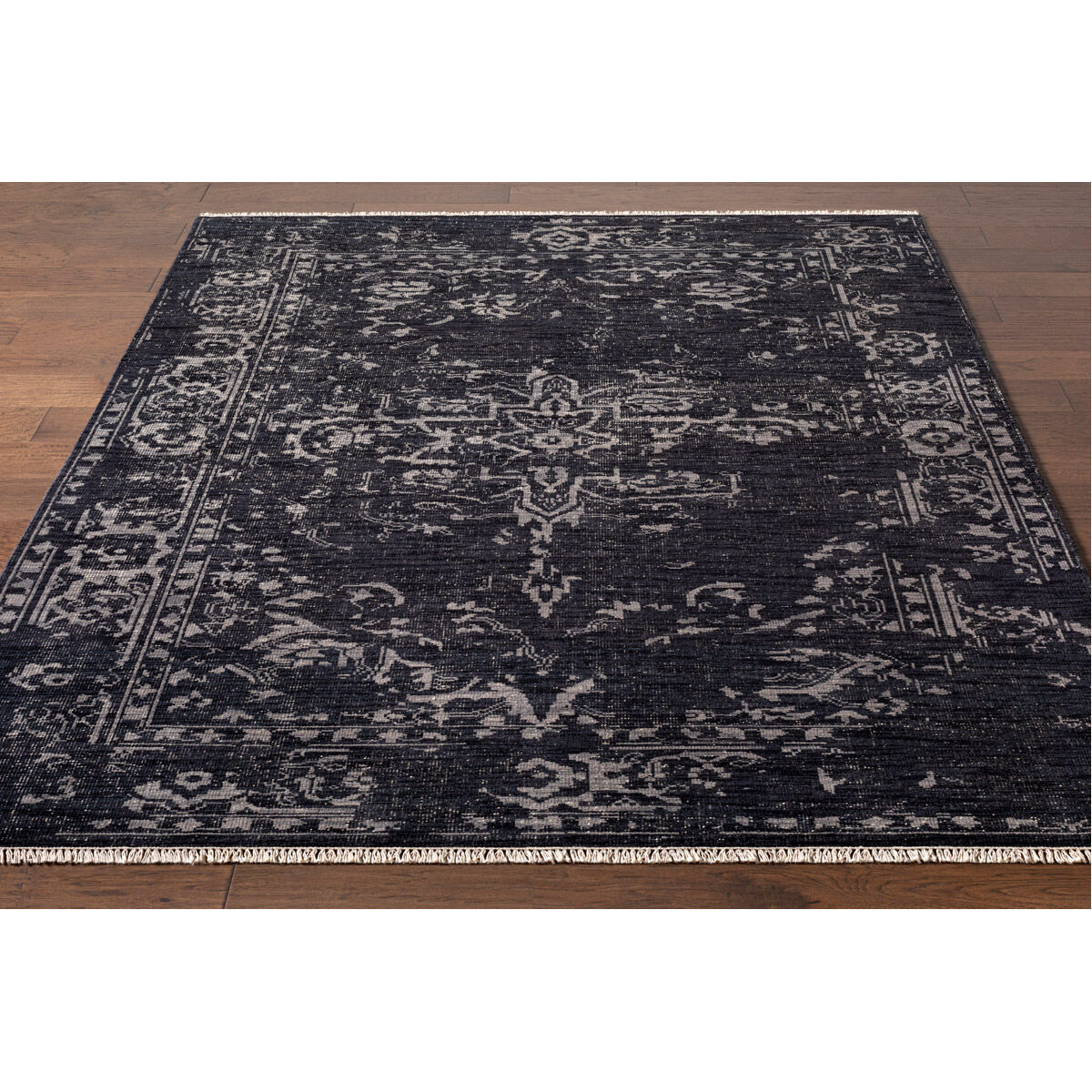 Festival 132 X 96 inch Black Rug in 8 x 11, Rectangle
