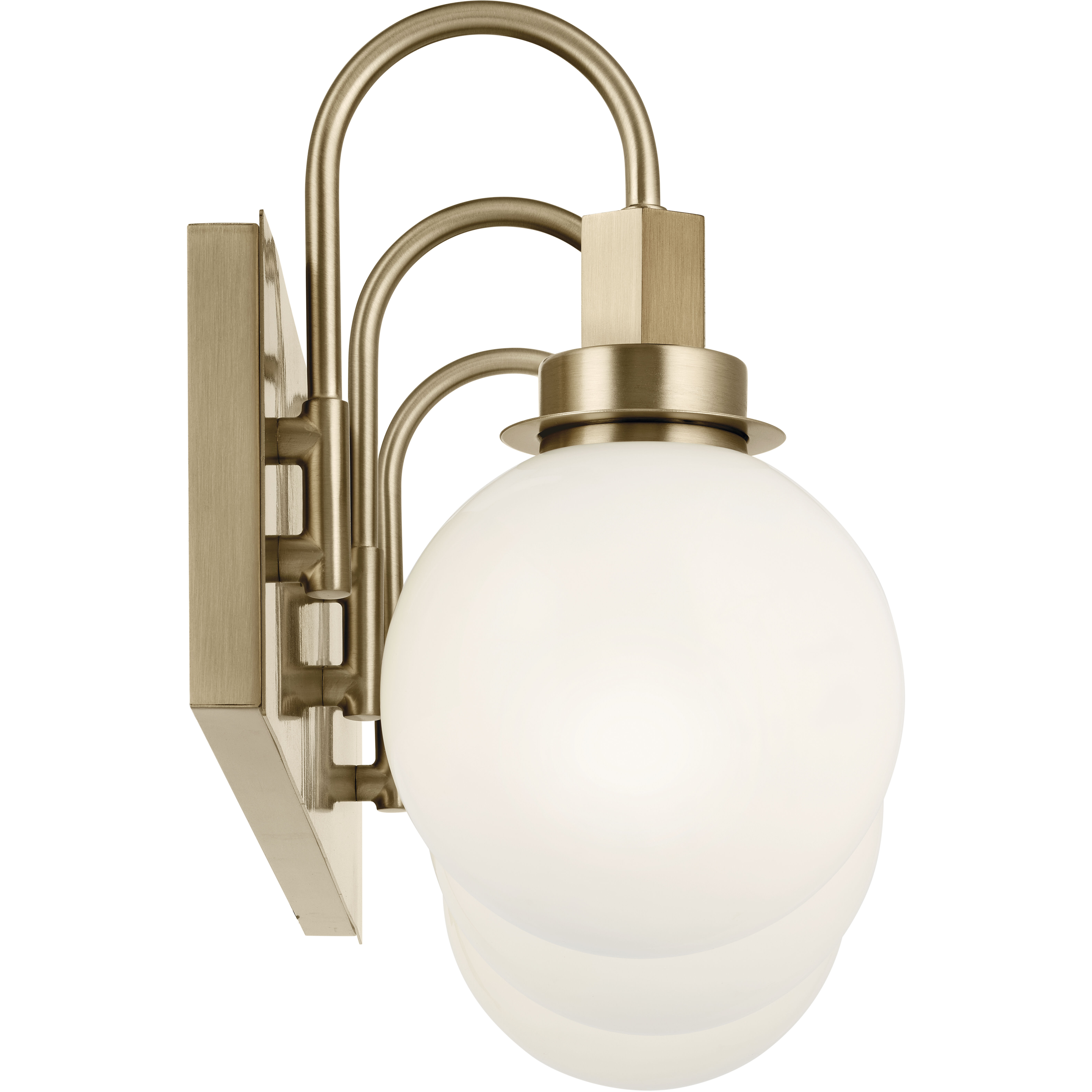 Hex LED 22.75 inch Champagne Bronze Bathroom Vanity Light Wall Light