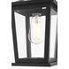 Cayman 1 Light 7 inch Black Outdoor Pendant