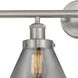 Cone 4 Light 34.75 inch Brushed Satin Nickel Bath Vanity Light Wall Light